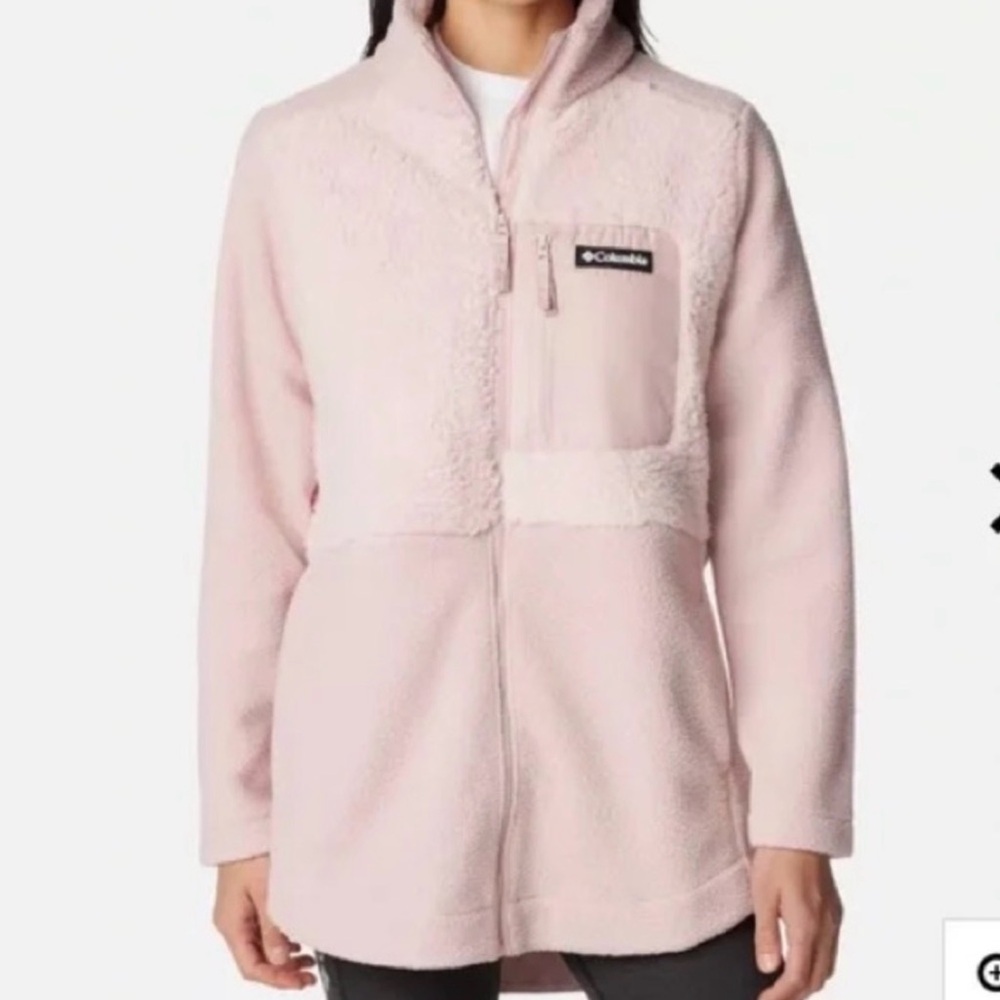 Columbia Women's Light Pink Teddy Jacket